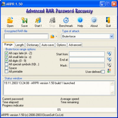 parallel password recovery cracked